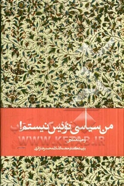 من سیاسی‌نویس نیستم!