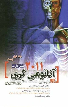 فلش کارت آناتومی گری برای دانشجویان: تنه