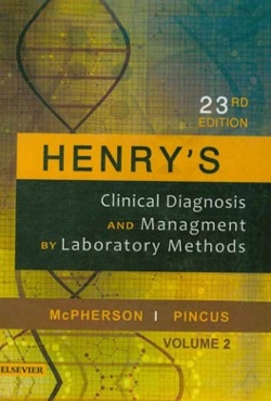 Henry's clinical diagnosis and management by laboratory methods