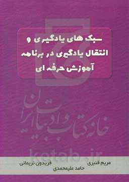 سبک‌های یادگیری و انتقال یادگیری در برنامه آموزش حرفه‌ای