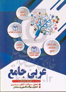 عربی جامع: تحلیل سوالات کنکور سراسری، تحلیل سوالات قلمچی و سنجش