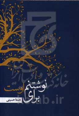 نوشتنم برای اوست