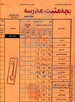 بچه مثبت مدرسه