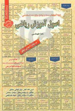 نمونه آزمون‌های مستند و پرتکرار برگزارشده استخدامی آموزش ریاضی قابل استفاده برای تمامی رشته‌ها و گرایش‌های ریاضی و ... در مقاطع کاردانی، کارشناسی و ار