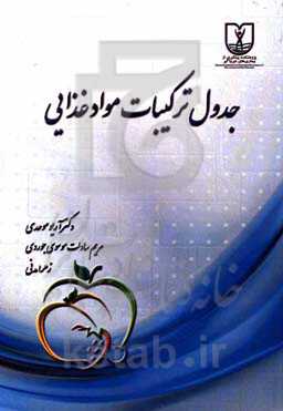 جدول ترکیبات مواد غذایی