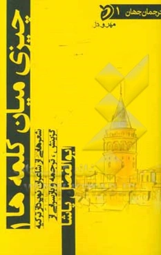 چیزی میان کلمه‌ها: شعرهایی از شاعران نوپرداز ترکیه