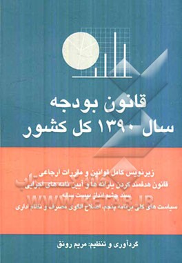 قانون بودجه سال 1390 کل کشور