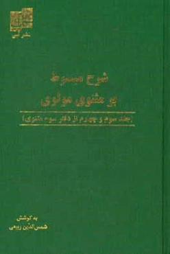 شرح مبسوط بر مثنوی حضرت مولانا (جلد سوم و چهارم)