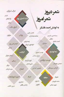 شعر دیروز شعر امروز: گزیده‌ای از دوزاده قرن شعر فارسی و خیزش‌های آن