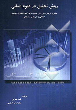 روش تحقیق در علوم انسانی: مطابق با سرفصل درس روش تحقیق، برای کلیه دانشجویان دوره‌ی کاردانی و کارشناسی دانشگاهها