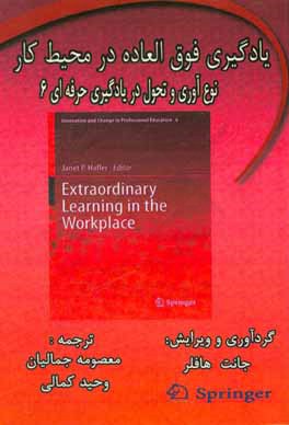 یادگیری فوق‌العاده در محیط کار: مجموعه مقالاتی در نوآوری و تحول در یادگیری حرفه‌ای