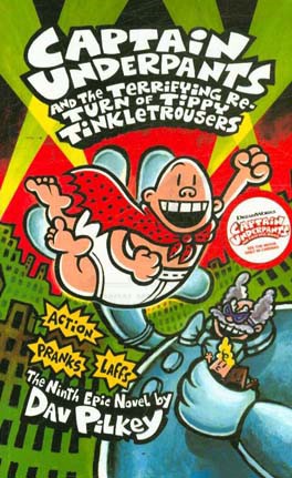 Captain underpants and terrifing re-turn of tippy tinkletrousers