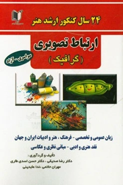 24 سال کنکور کارشناسی ارشد هنر: رشته‌ی ارتباط تصویری (گرافیک) سراسری و آزاد از 1371 تا سال جاری با پاسخ‌نامه