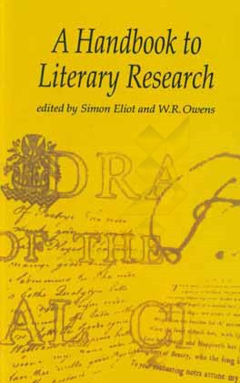 A handbook to literary research