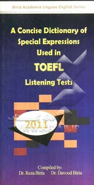 A concise dictionary of special expressions used in TOEFL listening tests