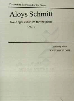 تمرین پنج انگشت برای پیانو