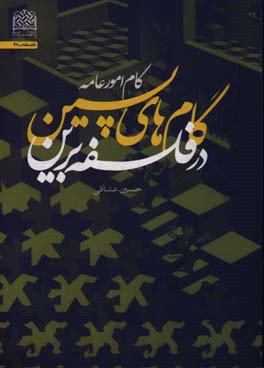 گام‌ههای پسین در فلسفه برین : گام امور عامه