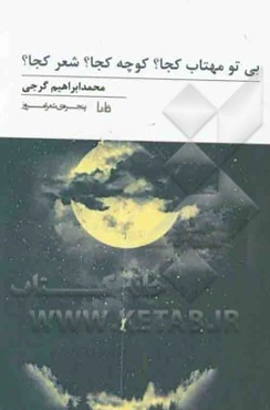 بی تو مهتاب کجا کوچه کجا شعر کجا