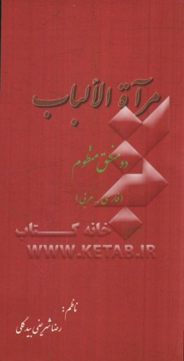 مرآه الالباب المایه فی نظم القواعد المنطقیه