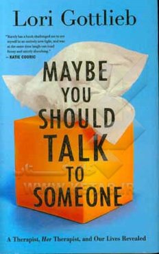 Maybe you should talk to someone