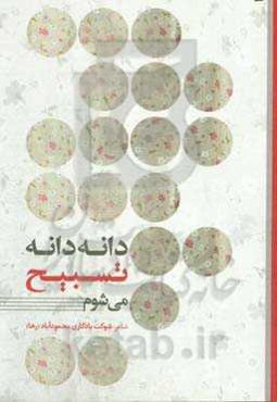 دانه دانه تسبیح می‌شوم