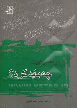 در عصر غیبت چه باید کرد؟